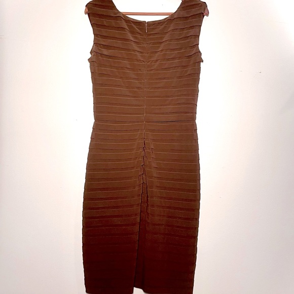 Gorgeous Adriana Papell Brown Formal Dress 12 - Picture 3 of 8